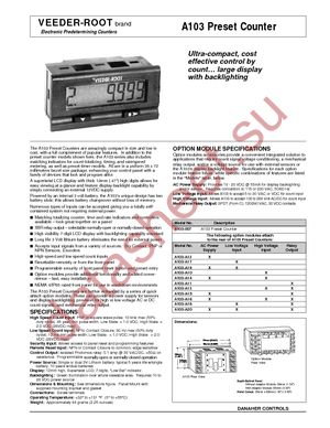 A103-A10 datasheet  